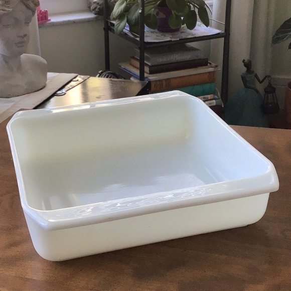 Vintage Pyrex Butterfly Gold square baking dish - Picture 9 of 13